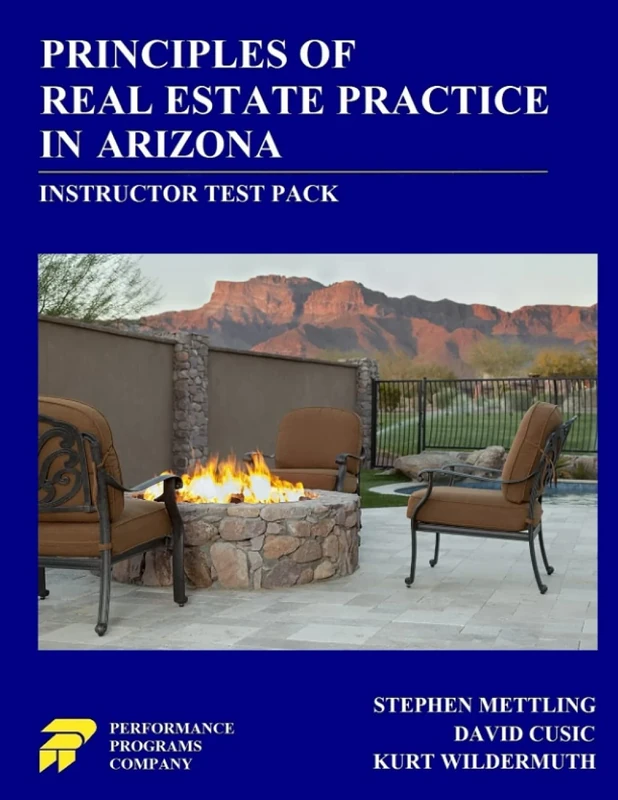 Principles of Real Estate Practice in Arizona - Instructor Test Pack - Image 1