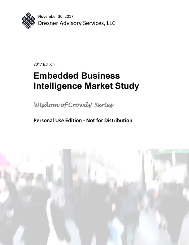 2017 Embedded Business Intelligence Market Study Report
