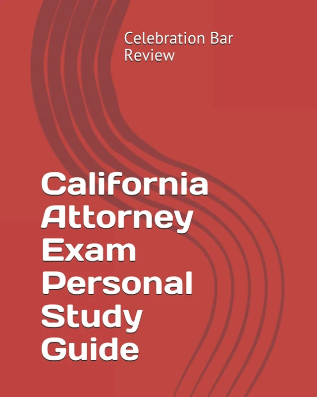 California Attorney Exam Personal Study Guide (California Books)