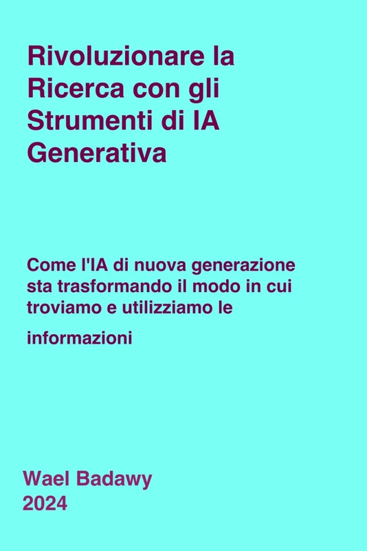 Rivoluzionare la Ricerca con gli Strumenti di IA Generativa: Come l'IA di nuova generazione sta trasformando il modo in cui troviamo e utilizziamo le informazioni