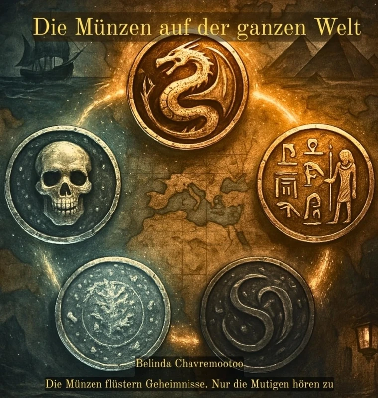 Die Münzen auf der ganzen Welt: Magische Fantasy-Geschichten für 8-12-Jährige: Piraten, Drachen, verfluchte Münzen und gespenstische Geheimnisse (Die Magischen Und Geheimnisvollen Münzen)