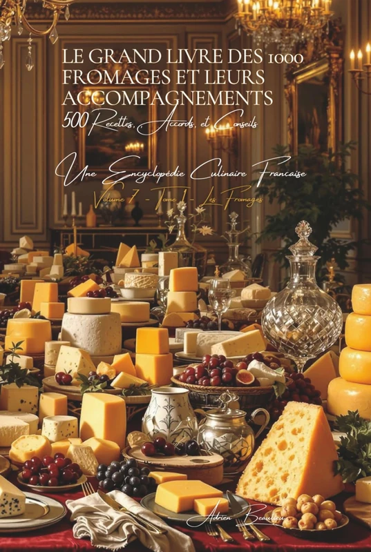 Le Grand Livre des 1000 Fromages et Accompagnements - Tome 1: Les Fromages: Une Encyclopédie Culinaire Française - Volume 7 (Collection "Une ... I : "Les Fondamentaux de la Table Française")