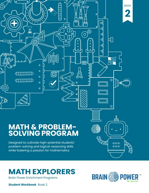 Brain Power Enrichment - Math & Problem-Solving Program - Math Explorers - Book 2: Student Workbook
