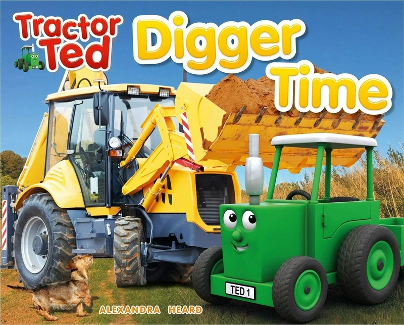 Tractor Ted Digger Time: Diggers can do more than just dig! They can lift, carry, push and scoop. Fun on the farm reading: 4