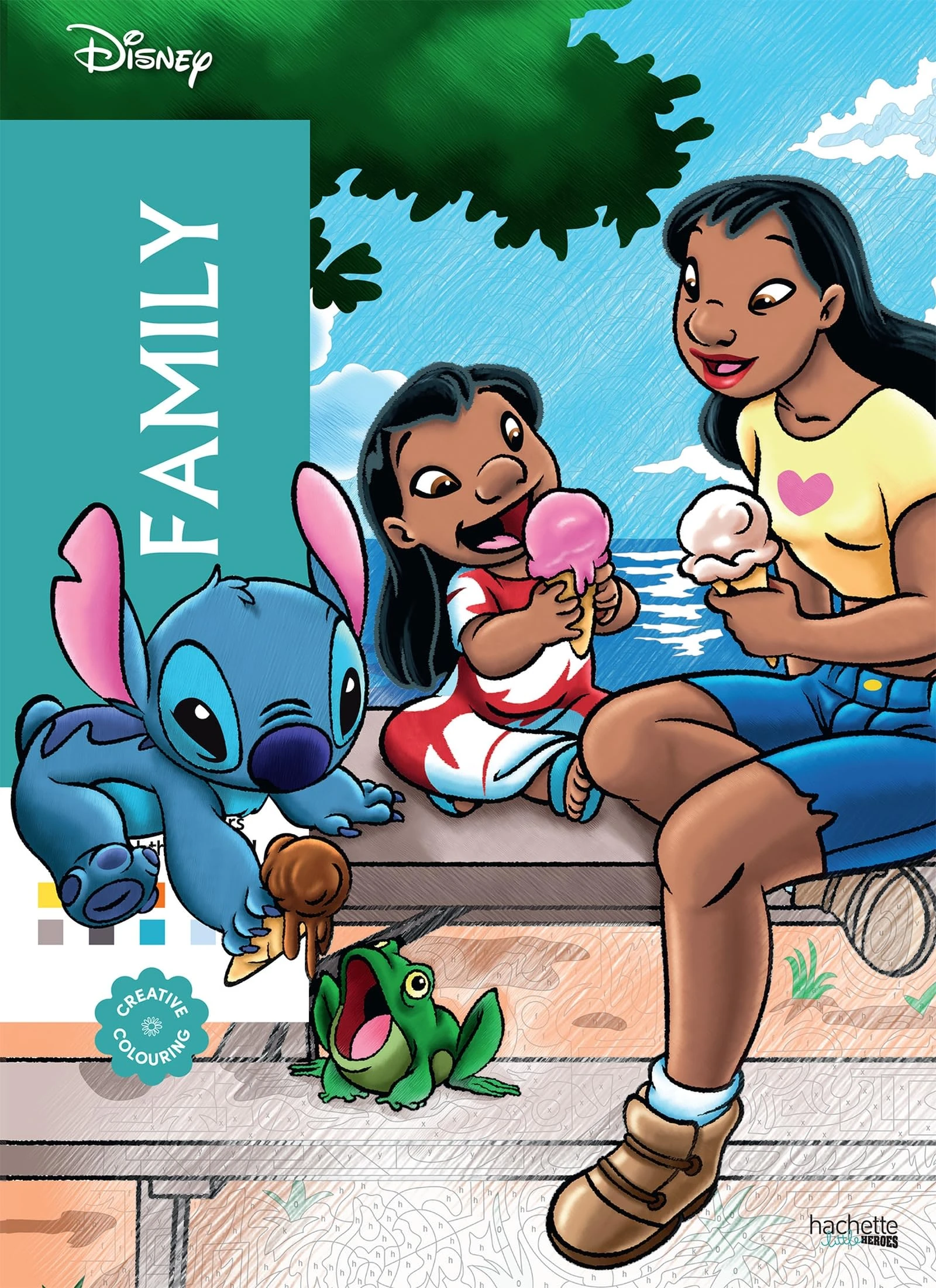 Mystery Colouring - Family: Reveal iconic Disney characters with colour by number