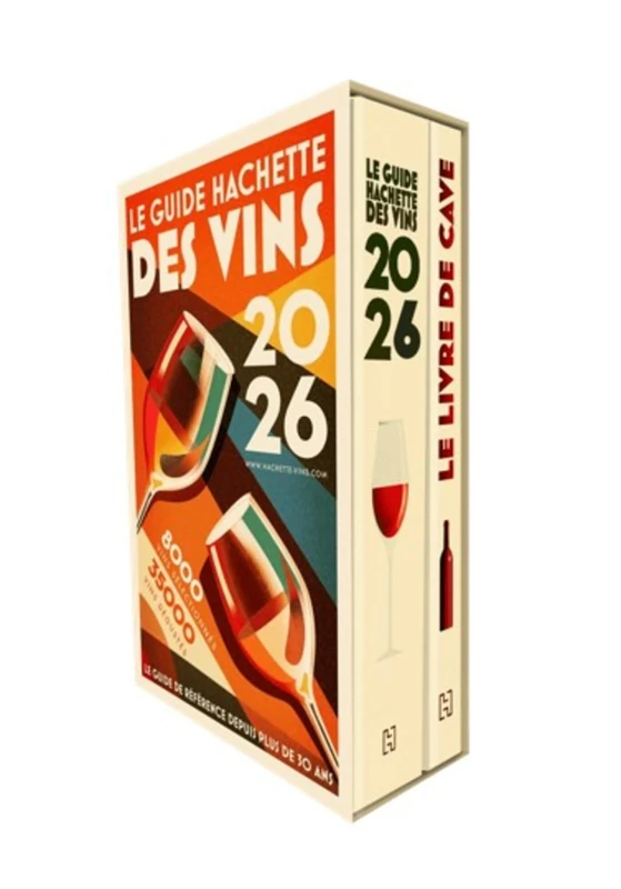 Coffret Guide Hachette des Vins 2026: Coffret en 2 volumes