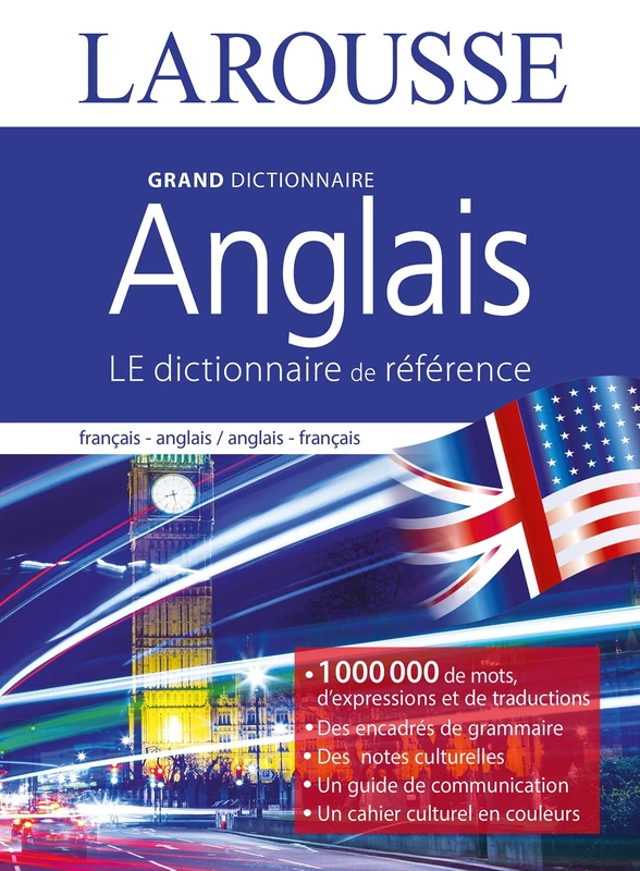Grand dictionnaire Anglais: Anglais-français ; français-anglais - Image 1