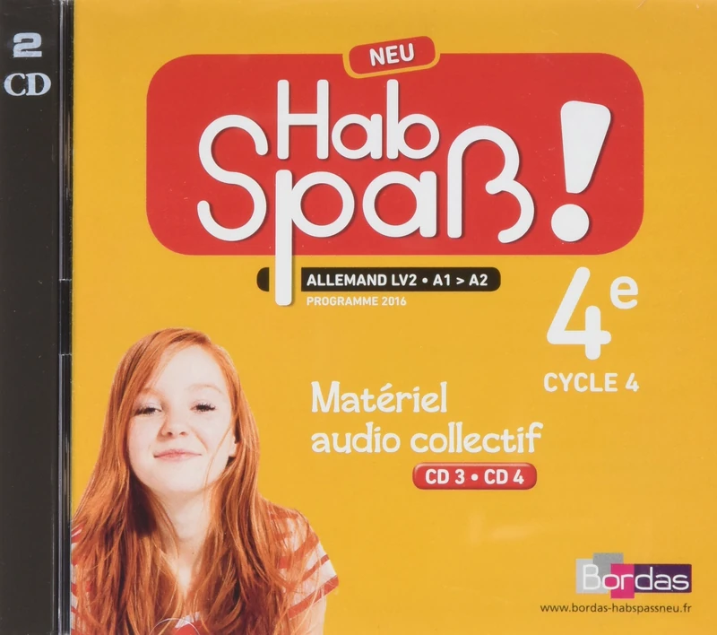 Hab Spaß ! Neu Allemand 2ème année 2016 Matériel audio collectif - Image 1
