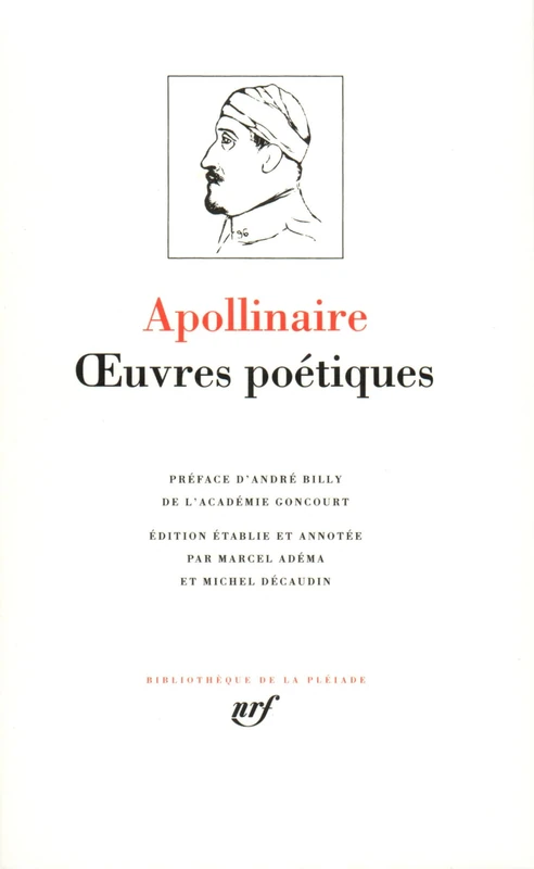 GALLIMARD Oeuvres poetiques completes - Poetry Collection