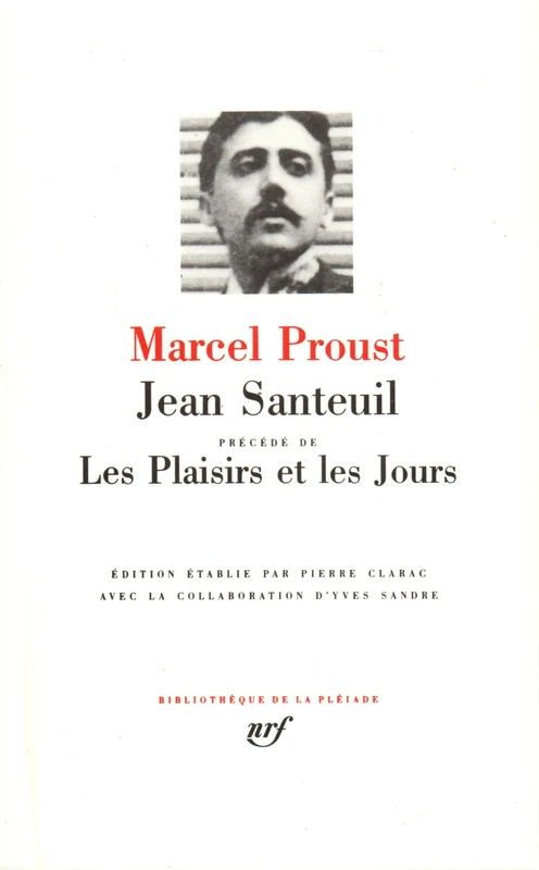 Jean Santeuil. Les plaisirs et les jours (Leatherbound)