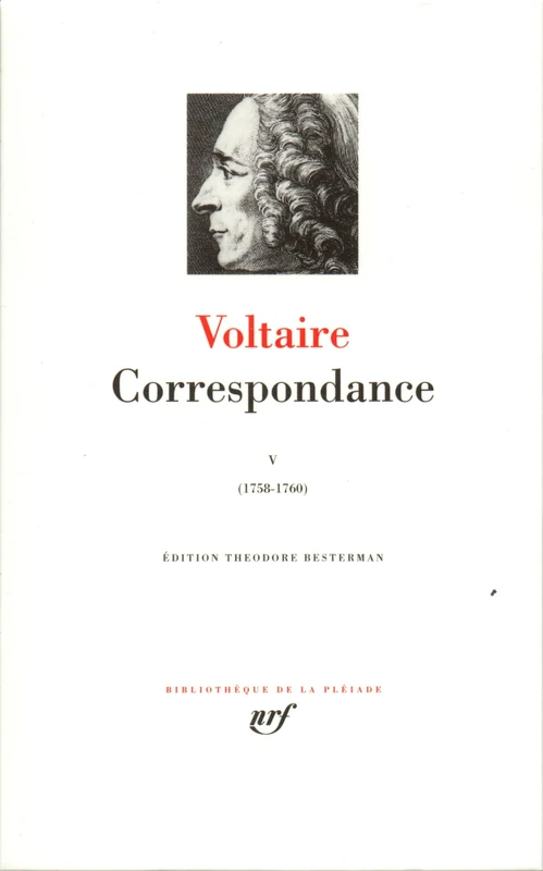 Correspondance 5/Janvier 1758-septembre 1760
