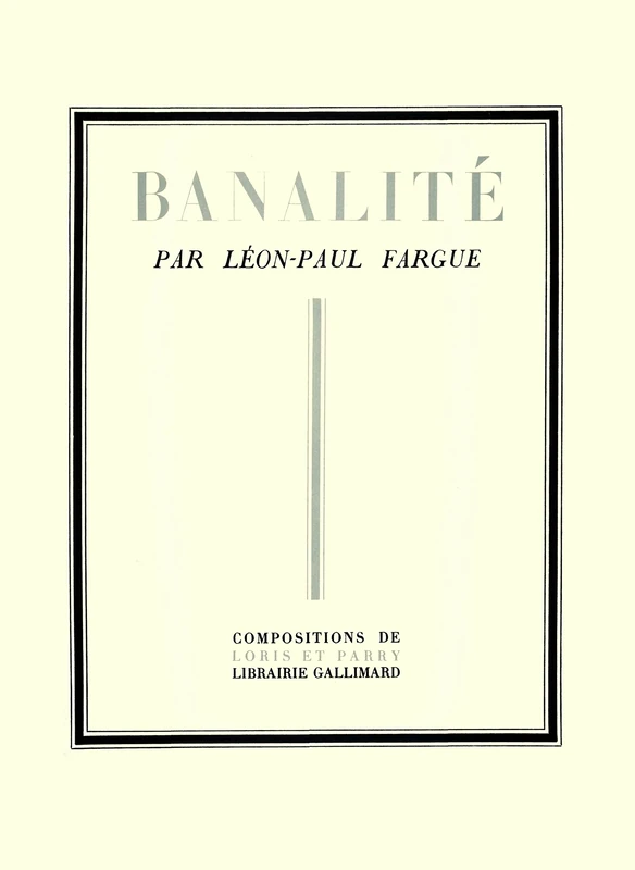 Banalité - Image 1