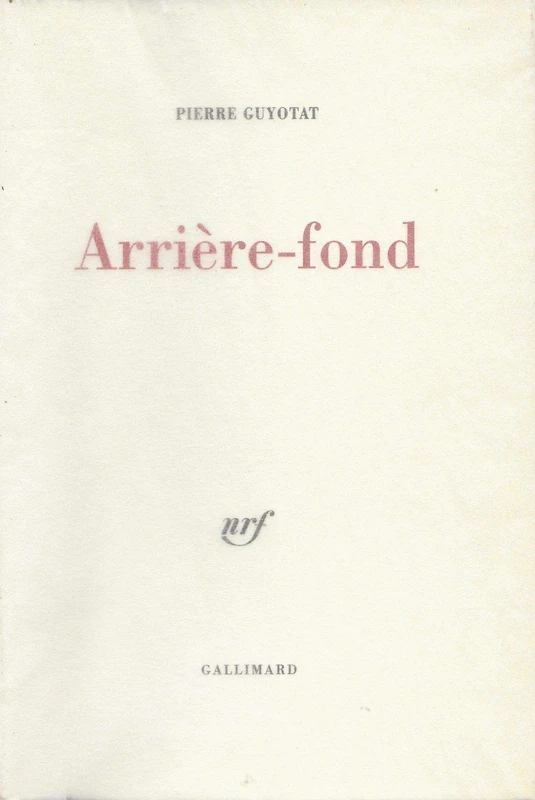 ARRIERE-FOND