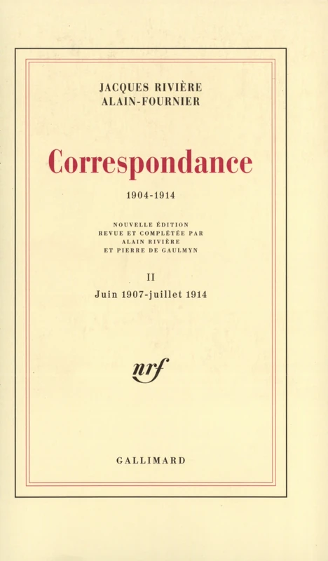 Correspondance: (1904-1914)-Juin 1907 - juillet 1914 (2) - Image 1