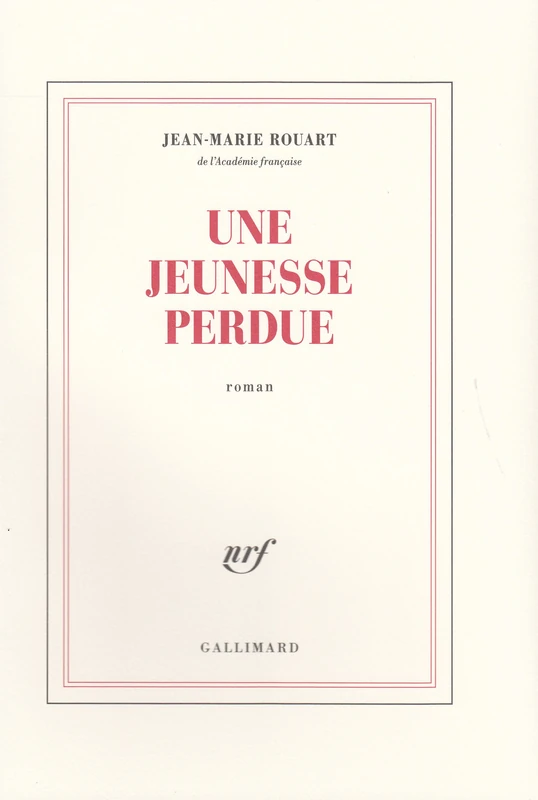UNE JEUNESSE PERDUE