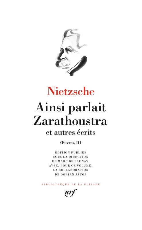 Œuvres: Ainsi parlait Zarathoustra et autres récits (3)