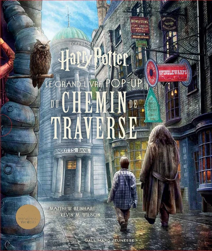 A Pop-Up Guide to Diagon Alley and Beyond: D'après les films Harry Potter