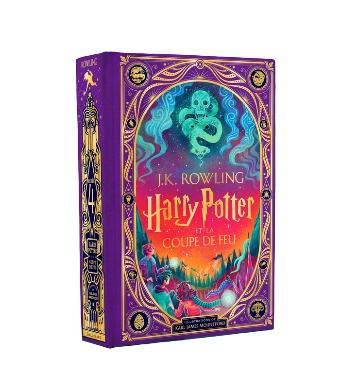 Harry Potter et la Coupe de Feu - Édition illustrée interactive: Illustrations par Karl James Mountford