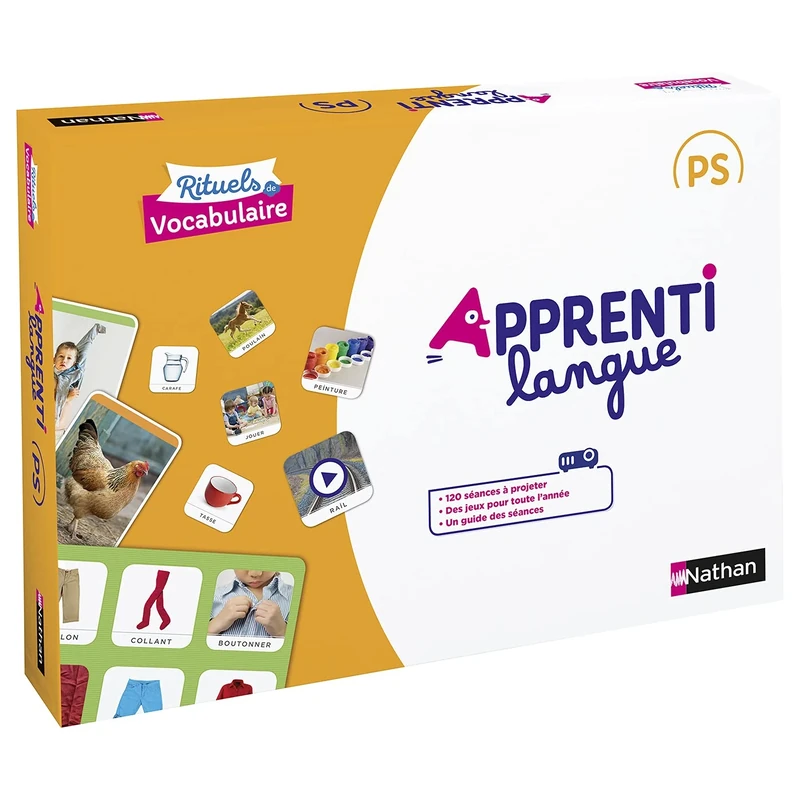 Apprentilangue - Rituels de vocabulaire PS