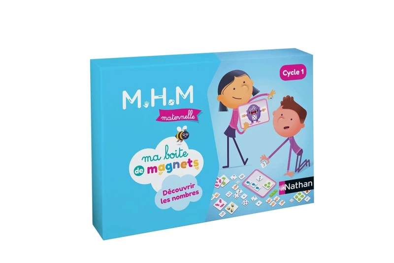 MHM - Ma boite de magnets - Découvrir les nombres 4 enfants