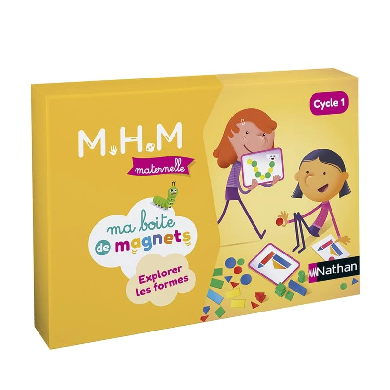 MHM - Ma boite de magnets - Explorer les formes 4 enfants