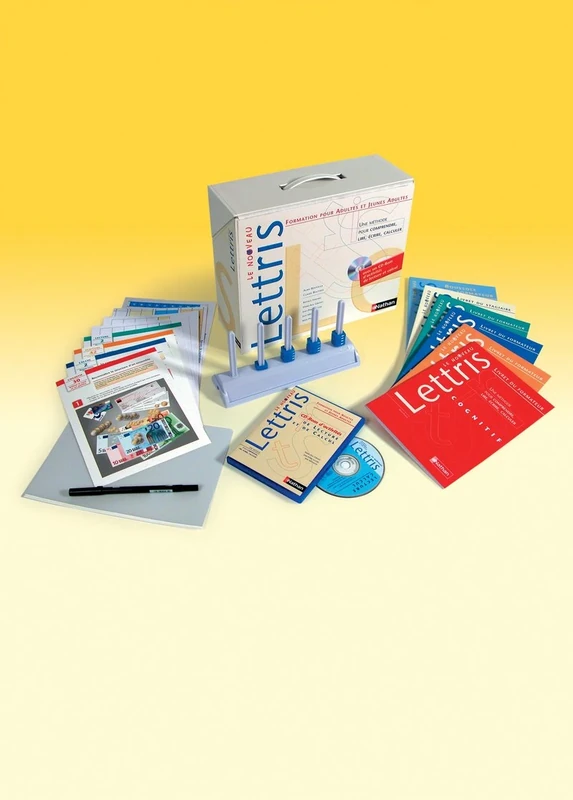 Le nouveau Lettris - Coffret complet Le Nouveau Lettris Coffret pédagogique