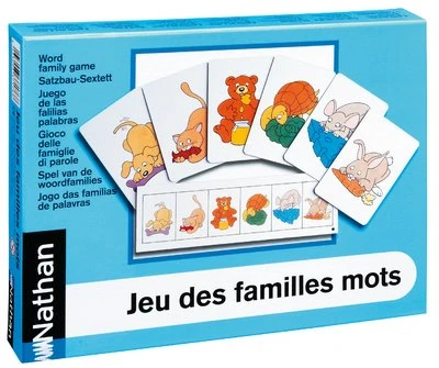 Nathan The Word Family Game Multi Color