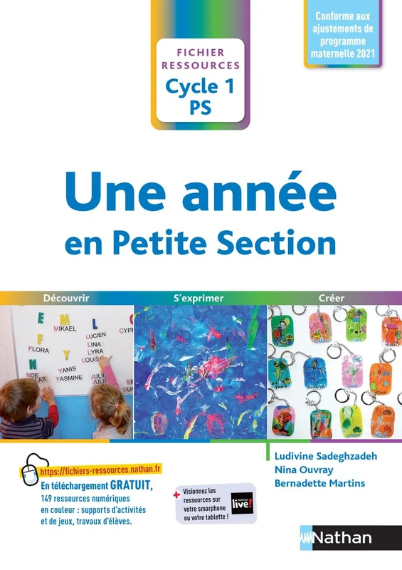 Une année en Petite Section: Fichier ressources Cycle 1 PS