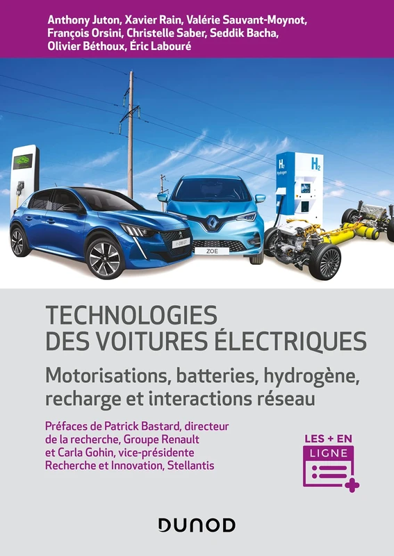 Technologies des voitures électriques: Motorisations, batteries, hydrogène, interactions réseau
