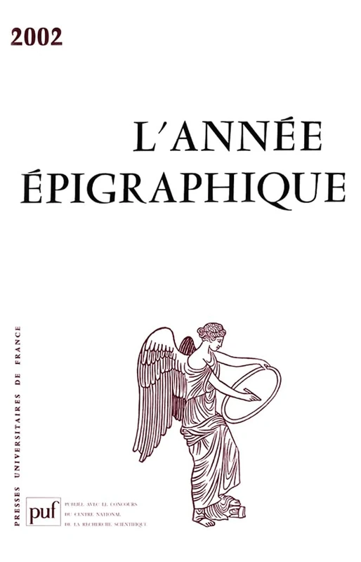 L'Année épigraphique, vol. 2002 - Image 1