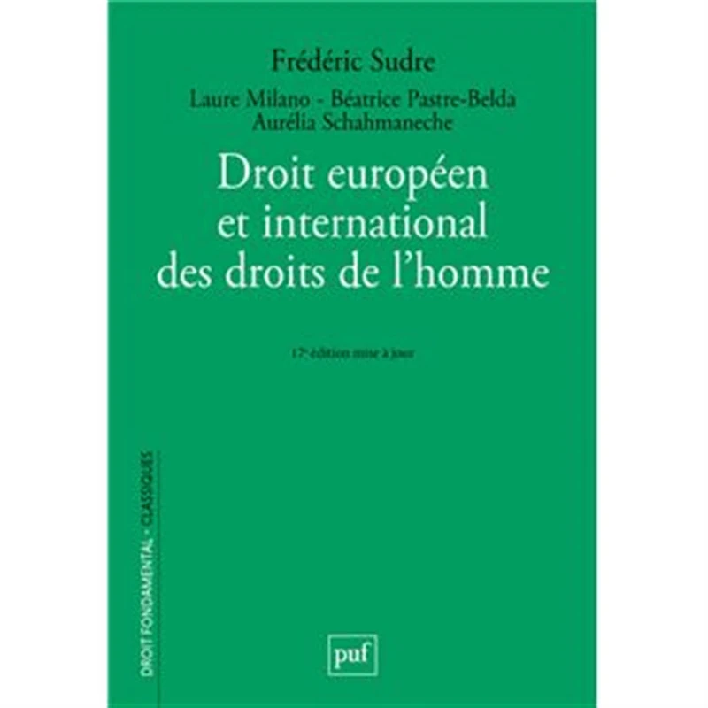Droit européen et international des droits de l'homme - Image 1