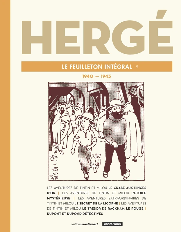 Herge, le feuilleton integral: 1940-1943 (9) - Casterman