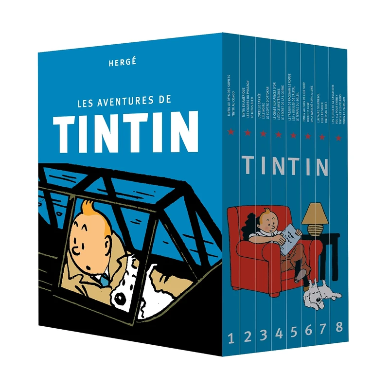 Tintin - Coffret intégral Tintin