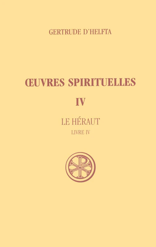 SC 255 OEUVRES SPIRITUELLES - TOME 4 LE HERAUT (LIVRE IV) - Image 1