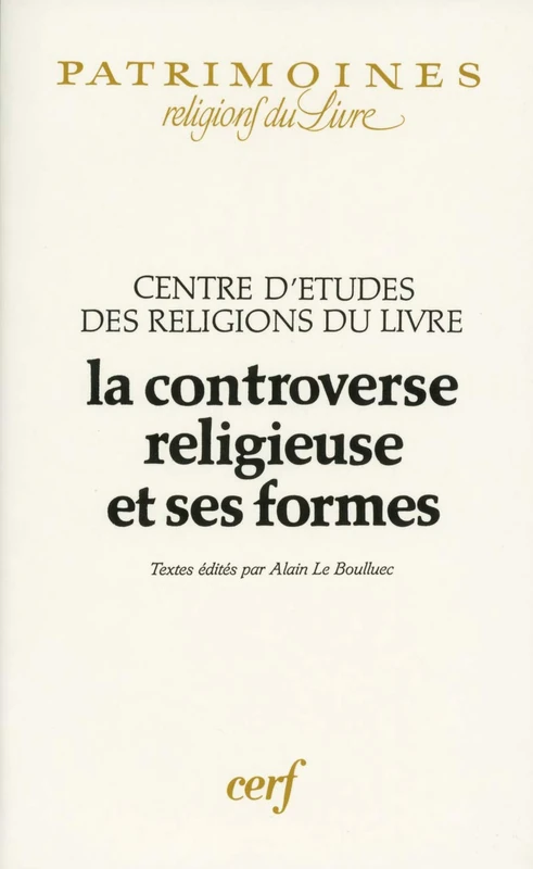 LA CONTROVERSE RELIGIEUSE ET SES FORMES - Image 1