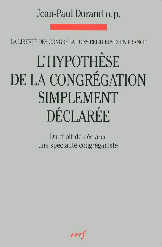 LA LIBERTÉ DES CONGRÉGATIONS RELIGIEUSES EN FRANCE, III - Image 1