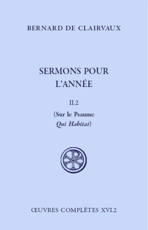 SC 570 SERMONS POUR L'ANNEE - TOME 2 2