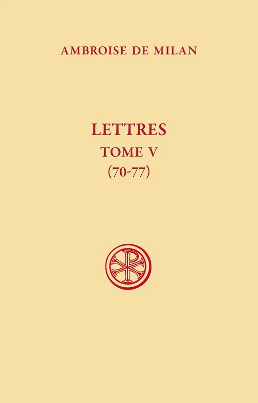 SC 639 Lettres (70-77) ; tome V: Tome V (70-77)