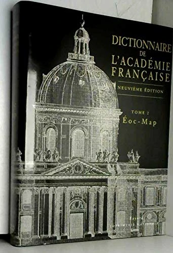 Dictionnaire de l'Académie française, tome 2: Éoc - Map - Image 1
