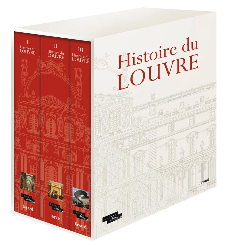 Histoire du Louvre (3 volumes sous coffret): Coffret en 3 volumes