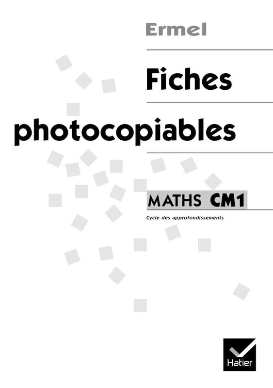 Ermel - Fiches photocopiables CM1
