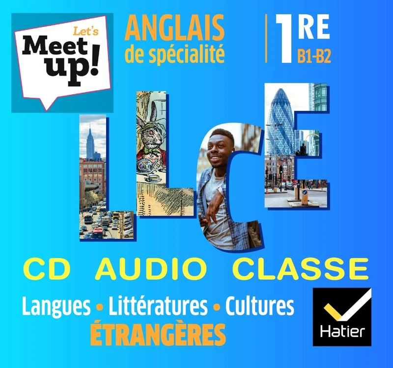 Let's Meet Up - Anglais 1re LLCE - Coffret CD classe