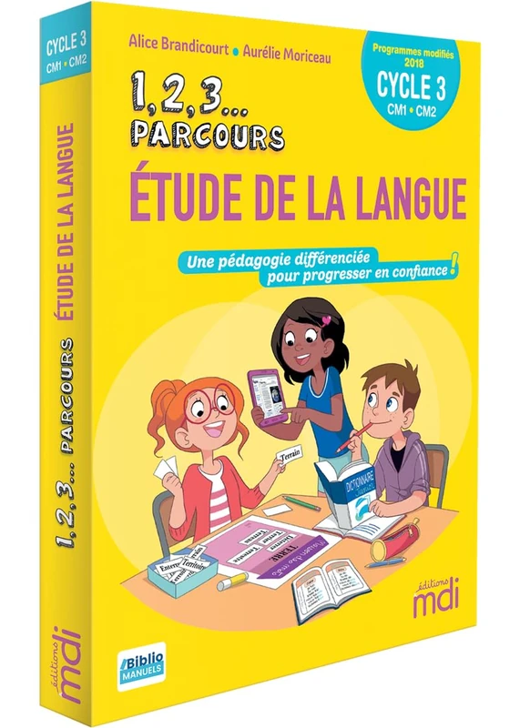 1,2,3 Parcours - Etude de la langue CM: Une pédagogie différenciée pour progresser en confiance !