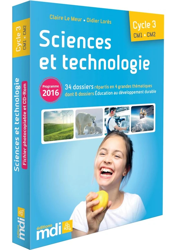 MDI Fichier Sciences et Technologie CM1-CM2 with CD-Rom