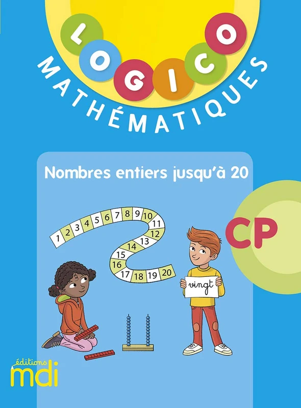 MDI Logico Mathématiques CP2 - Nombres jusqu'à 20 - 2019 - Image 1