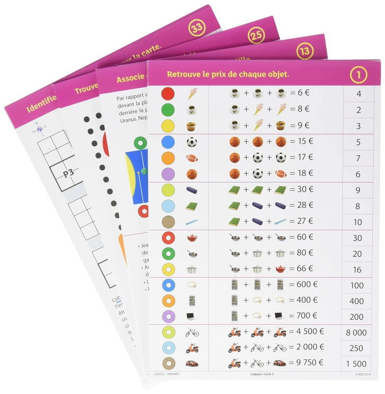Logico Logique - Fichier CE2-CM1-CM2 - 2019 - Image 1