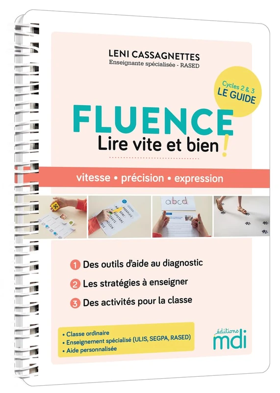 MDI Fluence - 50 activites pour lire vite et bien - Guide