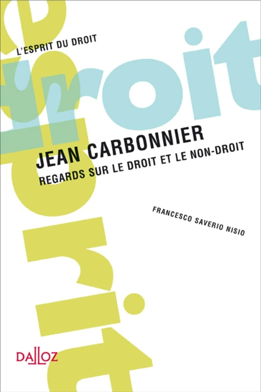 Jean Carbonnier - Regards sur le droit et le non-droit - Image 1