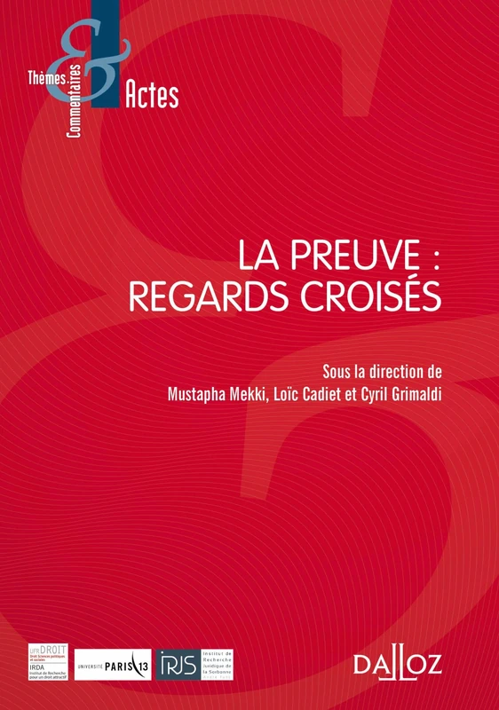La preuve : regards croisés - Image 1