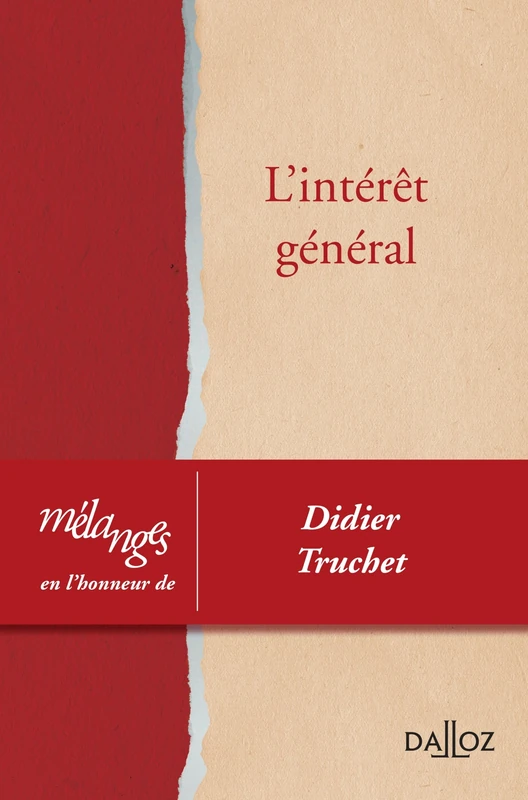 Mélanges en l'honneur de Didier Truchet - L'intérêt général - Image 1